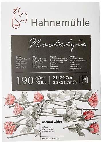 Hahnemühle Hahnemühle Skizzenpapier Nostalgie, 190 g/m² A4-Block von Hahnemühle