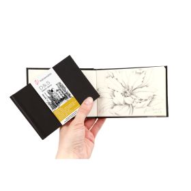 Skizzenbuch schwarz 140g 9x12,5cm Skizzenbuch schwarz 140g 9x12,5cm von Hahnemühle