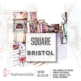 Square Bristol 10,5x10,5cm Square Bristol 10,5x10,5cm von Hahnemühle