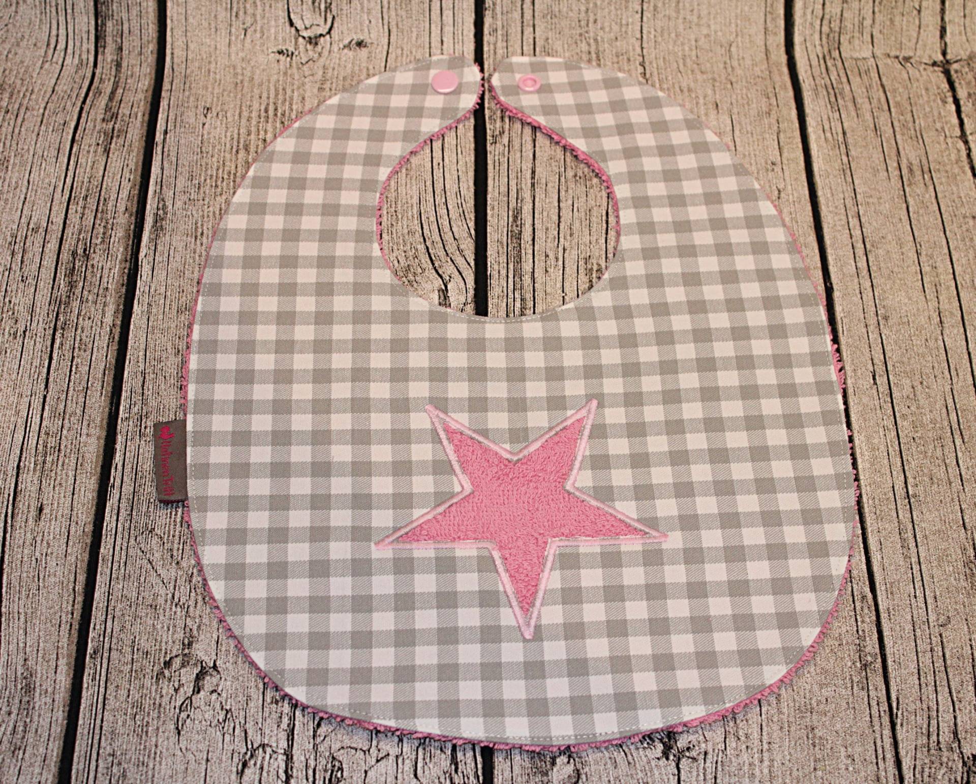 Lätzchen "Be A Star" - Auch Mit Namen, Spucktuch, Baby, Latz, Schlabberlatz, Stickerei Lätzchen "Be A Star" - Auch Mit Namen, Spucktuch, Baby, Latz, Schlabberlatz, Stickerei von HahnenTrittShop