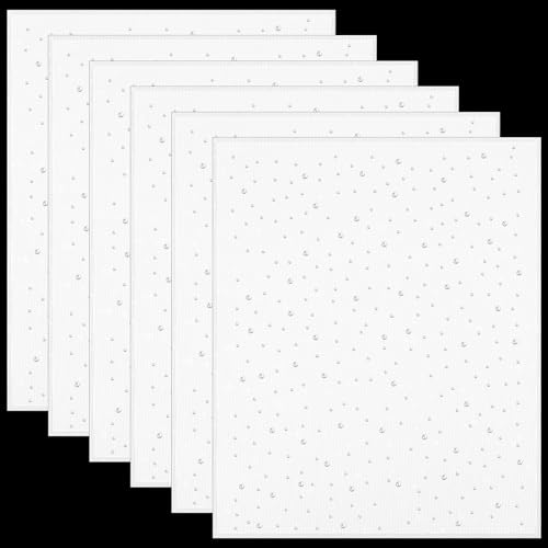 6 Bögen Glitzer zum Aufbügeln Glitzer Patches Glitzernde Hotfix Strass Aufkleber Kristall Flache Runde Transfer Patches für Kleidung DIY-Basteln (2 mm, 4,2 mm) von HaiFafafaing