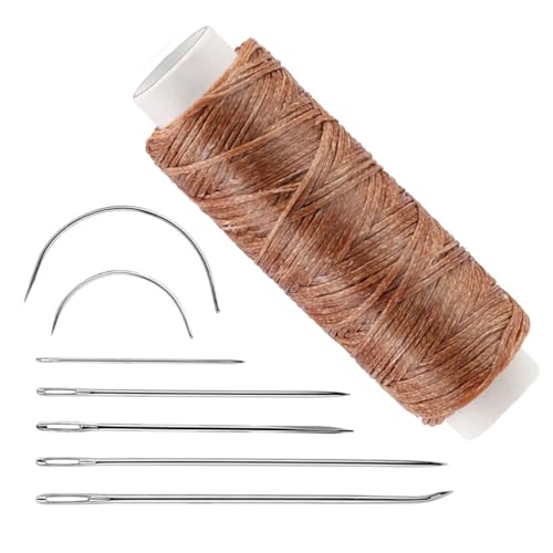 10 Set Leder Nähnadel Einrichten Polsternadel Gebogene Nadel Stickernadel Leder Handnadel Für Handwerk von Haiki