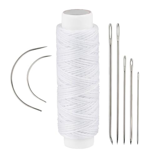 10 Set Leder Nähnadel Einrichten Polsternadel Gebogene Nadel Stickernadel Leder Handnadel Für Handwerk von Haiki