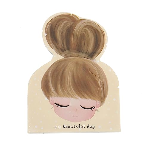 100 PCs Niedliche Kleine Mädchen Displaykarten Preisschilder Halteretikett Barrettes Packungspapierkarten Für Kid Hair Accessoires von Haiki
