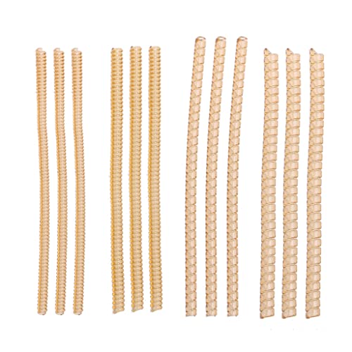 12 PCs/Set Invisible Clips Guard Sizer Unsichtbarer Ringgröße Einstellungen Für Mann Und Frau Lose Ringe (Gold) von Haiki