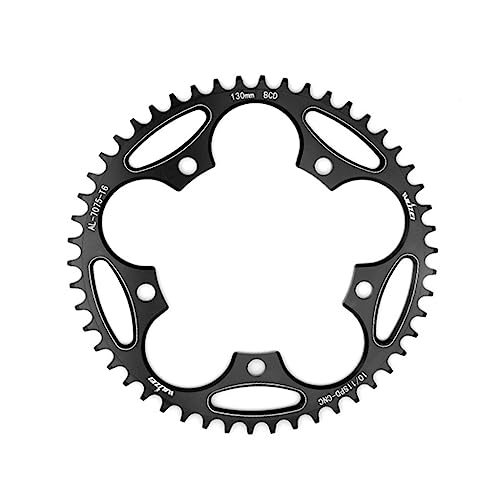 130BCD 50/52/54/56/58/60T Runde Schmale Wandergeräte Roadbike Kettenrad Aluminium Fahrradkette von Haiki