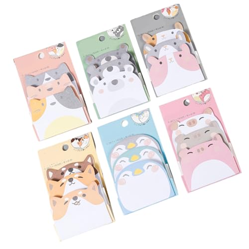 270 Blätter Cartoon Tiernoten Adheive Note Paper 18x60mm Kleine Notizen Pad Kleine Notizbilder Taschenmemopad Zum Schreiben 270 Blätter Cartoon Tiernoten Adheive Note Paper 18x60mm Kleine Notizen Pad Kleine Notizbilder Taschenmemopad Zum Schreiben von Haiki