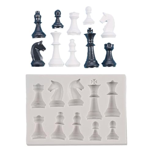 3D International Schachfigur-Silikonformen, Epoxidharz, Gießformen, Schmuckherstellung, Werkzeuge für Familienfeiern, Brettspiele 3D International Schachfigur-Silikonformen, Epoxidharz, Gießformen, Schmuckherstellung, Werkzeuge für Familienfeiern, Brettspiele von Haiki