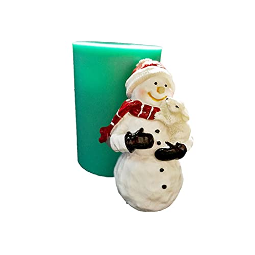 3D-Schneemann-Silikonform für Weihnachten, Harzformen 3D-Schneemann-Silikonform für Weihnachten, Harzformen von Haiki