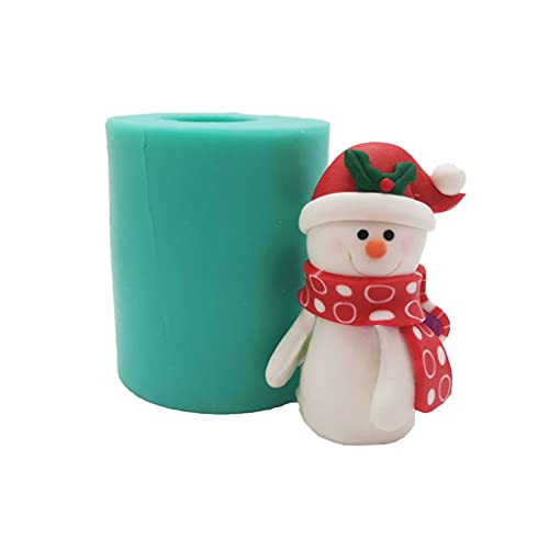 3D-Schneemann-Silikonform für Weihnachten, Harzformen 3D-Schneemann-Silikonform für Weihnachten, Harzformen von Haiki
