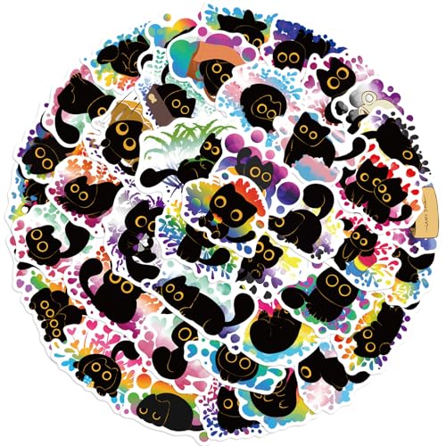 50pcs Kätzchen Aufkleber Ästhetischer Aufkleber Für Scrapbooking Notebook Journal Water Bottle Laptop Kid Motivational Sticker Papier Aufkleber von Haiki