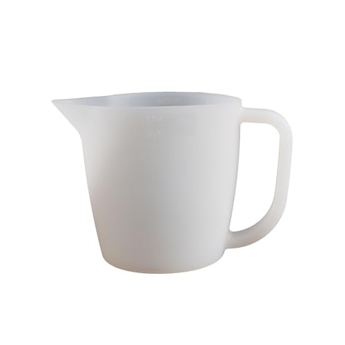 Acrylfarbenfarbe Tasse Mit Einfachem Griffgriff Große Kapazitätsdesigns Robustes Silikongästewerkzeug Für Künstler Kunstmischungsbehälter von Haiki