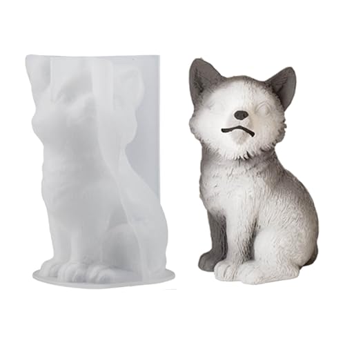 Einzigartige Füchse Themenbehörde Dekore Schimmel Kreative 3D Atemberaubende Füchse Statuenformen Zum Backen Und Erstellen Einzigartiger Köstlichkeiten von Haiki