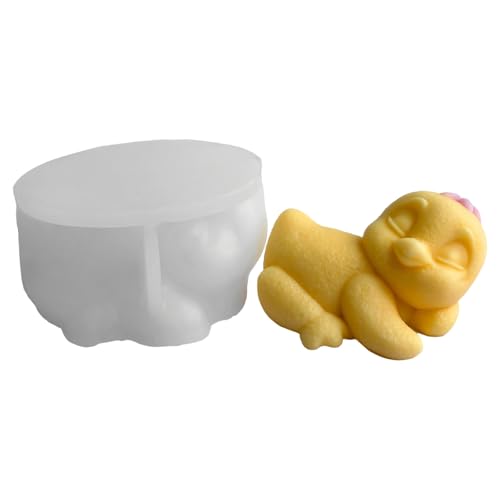 Enten-Silikonformen für Seife, Epoxidharz, Handwerk, Mehrzweck-Silikone für Gips-Dekoration, Silikon-Entenform von Haiki