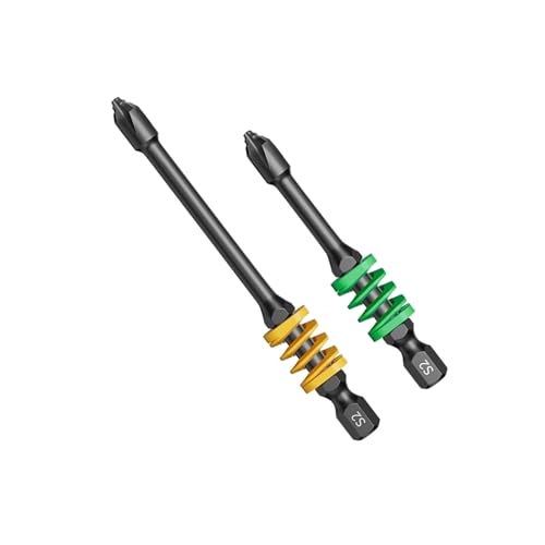 Federschraubendreher Bit Hexagonal Shank Electric Bohrbit Bit Set Schraubbohrerkopf Werkzeugbohranformungsteil von Haiki
