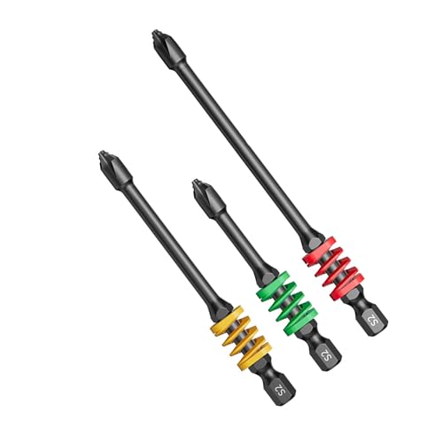 Federschraubendreher Bit Hexagonal Shank Electric Bohrbit Bit Set Schraubbohrerkopf Werkzeugbohranformungsteil von Haiki