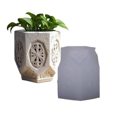 Fensterlinderung Silikonform Für Harzbecher Schmuckhalter Und Wohnkultur Fenster Vase Silikonform von Haiki