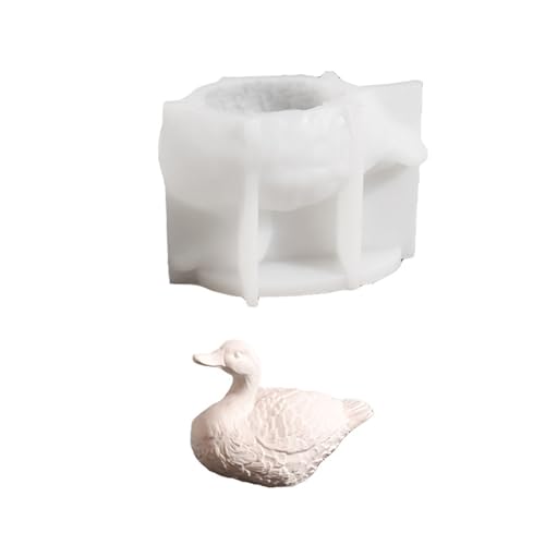 Flexible Silikonform Zubehör Zur Herstellung Von Entenkerzenhaltern Dekoration Mit Harz Und Gips Täglich Nutzung Home Decoration Form Form von Haiki