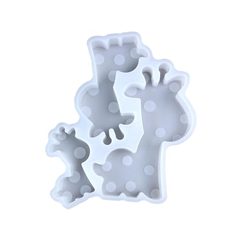 Giraffe Figur Silikonkerzenformen Für Kerzenseife Epoxidharz Giraffe Form von Haiki