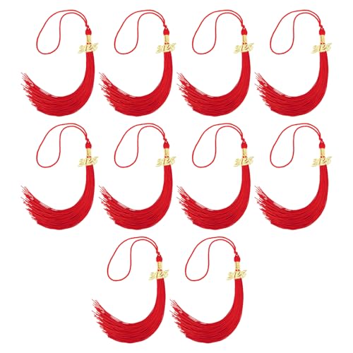Haiki 10pcs Abschlussquasten 2025 Abschlusskleider Quasten Charme Für Akademische Kleider Clodhut Zeremonien Und Fotografie Haiki 10pcs Abschlussquasten 2025 Abschlusskleider Quasten Charme Für Akademische Kleider Clodhut Zeremonien Und Fotografie von Haiki