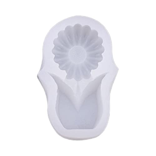 Haiki 3D-Blumen-Kerzenformen, Epoxidharz, Gießform, Silikon-Kerzenherstellung von Haiki