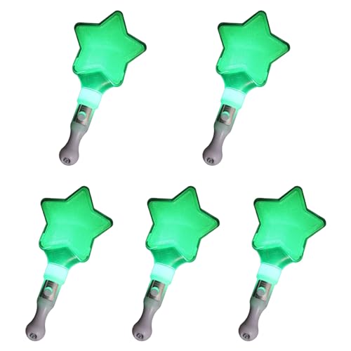 Haiki 5 Pcs Blinkende Zauberstäbe Spaß Und Langlebige LED Glow Sticks Partykonzerte Neujahr Haiki 5 Pcs Blinkende Zauberstäbe Spaß Und Langlebige LED Glow Sticks Partykonzerte Neujahr von Haiki