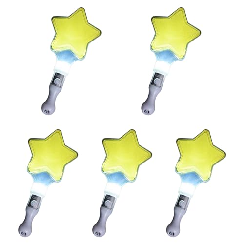 Haiki 5 Pcs Blinkende Zauberstäbe Spaß Und Langlebige LED Glow Sticks Partykonzerte Neujahr von Haiki