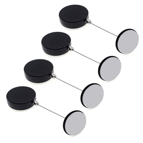Haiki Ausziehbares Kabel für 100 cm langes, einziehbares Kabel, Anti-Diebstahl-Zugbox für Fernbedienungen, Spielgeräte, Sicherheits-Umhängeband, 4 Stück von Haiki