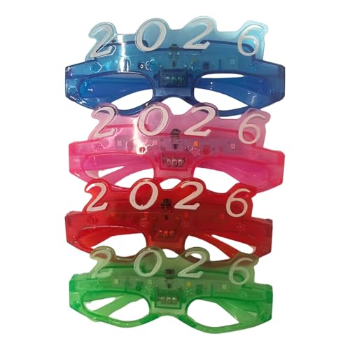 Haiki Beleuchtete Brille für Partys, Cosplay, einzigartige Designs, praktischer Rahmen, Kostüm, Konventionszubehör, leuchtende Partybrille von Haiki