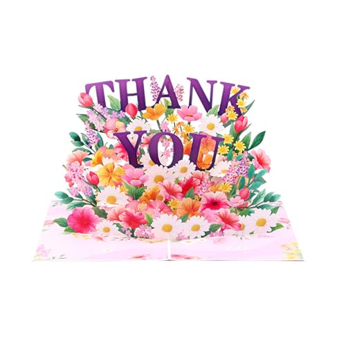 Haiki Handgemachte 3D Dankeskarte Schöne 3D Karte Handgefertigte Papiergrußkarte Für Festivalfeier Haiki Handgemachte 3D Dankeskarte Schöne 3D Karte Handgefertigte Papiergrußkarte Für Festivalfeier von Haiki