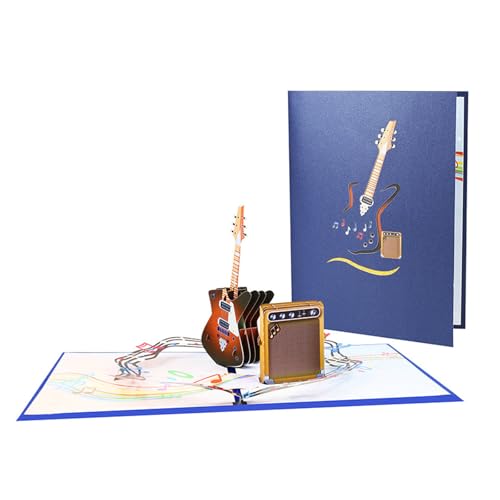 Haiki Lifelikes Guitar 3D Grußkarte Stylish Paper Besonderes Geschenk Für Musiker Enthusiasten Und Hobbyisten Täglich Gebrauch Haiki Lifelikes Guitar 3D Grußkarte Stylish Paper Besonderes Geschenk Für Musiker Enthusiasten Und Hobbyisten Täglich Gebrauch von Haiki