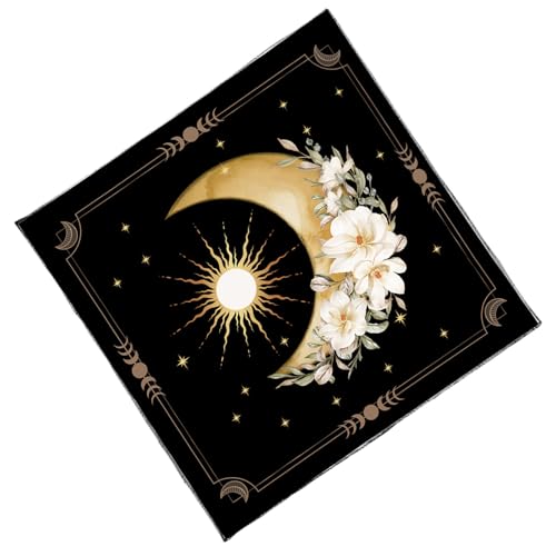 Haiki Luxuriöse Samt Tarot Tuch Weiche Samtmatten Mystische Symbole Verstärkt Die Spirituelle Praxis Mystische Heimdekorationsstoff von Haiki