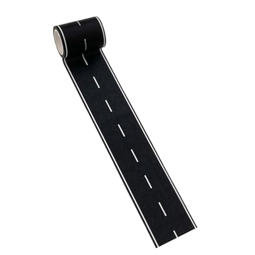 Haiki Road Track Tape Klebeband Dekoratives Band Für Scrapbooking Journal 50mmx5m Straßenstrecke Aufkleber Klebeband Für Party Decoration Road Tape Für Kinder von Haiki
