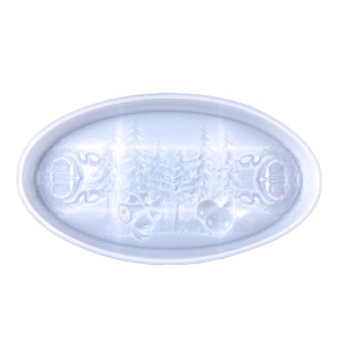 Haiki Silikonform für Weihnachtsdekoration, Schmuckhalter, Aschenbecher, Seifenschale, Epoxidharz, Formen für Zuhause von Haiki