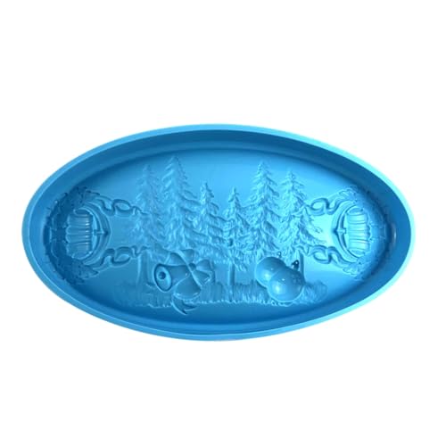 Haiki Silikonform für Weihnachtsdekoration, Schmuckhalter, Aschenbecher, Seifenschale, Epoxidharz, Formen für Zuhause von Haiki