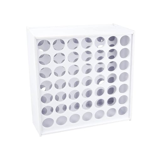 Haiki Space Efficient Lack Rack Wandmontage Lackhalter 49/63 Löcher Rack Für 2oz Bastelfarben Effizienter Aufbewahrung Haiki Space Efficient Lack Rack Wandmontage Lackhalter 49/63 Löcher Rack Für 2oz Bastelfarben Effizienter Aufbewahrung von Haiki