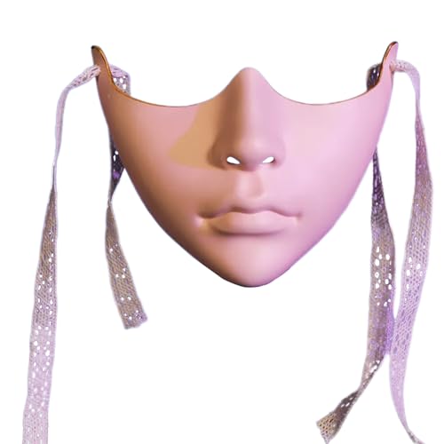 Halloween-Kostüm für Damen und Herren, Maskerade, Maskerade, halbes Gesicht zur Dekoration Halloween-Kostüm für Damen und Herren, Maskerade, Maskerade, halbes Gesicht zur Dekoration von Haiki