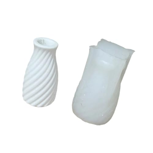 Handgefertigte Vase Harzform Silikonblütenpot Vase Komplizierte Design Wiederverwendbares Handwerk Tool Wiederverwendbares Silikonhandwerk von Haiki