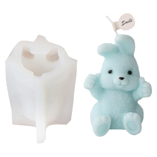 Kaninchen Silikonform Für Handgefertigte Kerzenseife Harz Schokolade Gips Back Niedliche Kaninchenförmige Handwerksform Kaninchen Silikonform Für Handgefertigte Kerzenseife Harz Schokolade Gips Back Niedliche Kaninchenförmige Handwerksform von Haiki