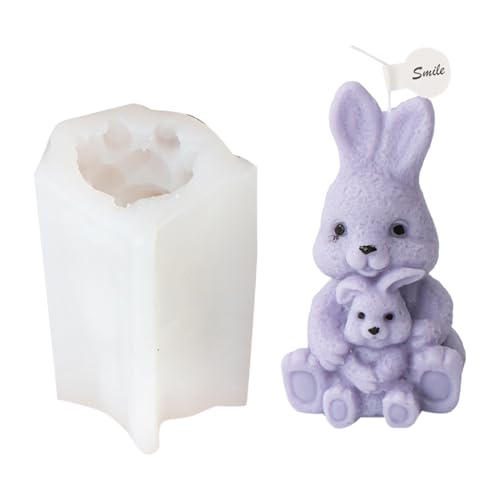 Kaninchen Silikonform Für Handgefertigte Kerzenseife Harz Schokolade Gips Back Niedliche Kaninchenförmige Handwerksform Kaninchen Silikonform Für Handgefertigte Kerzenseife Harz Schokolade Gips Back Niedliche Kaninchenförmige Handwerksform von Haiki