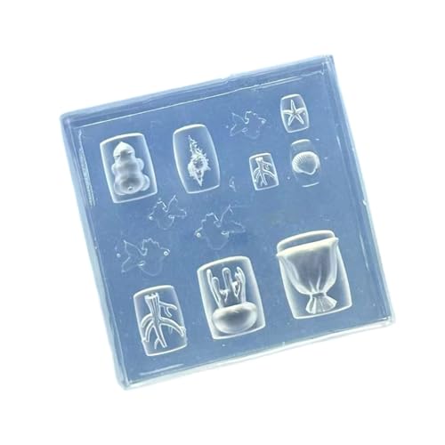 Kunstvorlage Der Silikonnägel Mit Aquatics Animal Reliefs Einschließlich Delphin Muscheln Und Für Kreative Designs Anpassbare Nagelkunstschablonen Kunstvorlage Der Silikonnägel Mit Aquatics Animal Reliefs Einschließlich Delphin Muscheln Und Für Kreative Designs Anpassbare Nagelkunstschablonen von Haiki