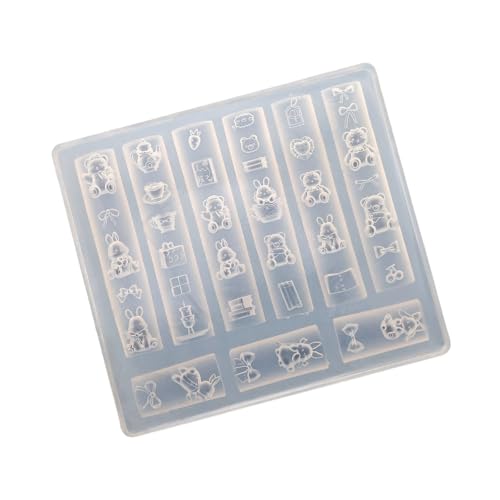 Mehrzwecknägelkunst Silikonform Für Detaillierte 3D Designs Einschließlich Schmetterlings Und Mondmuster Für Den Haushalt von Haiki