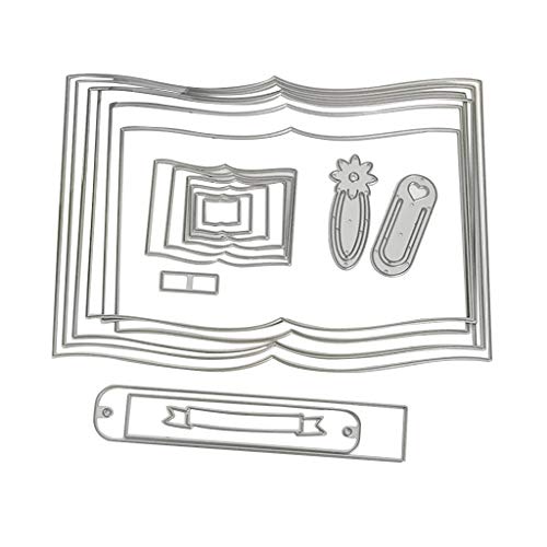 Metall-Stanzschablone für Scrapbooking, Alben, Stempel, Papier, Karten, Prägung von Haiki