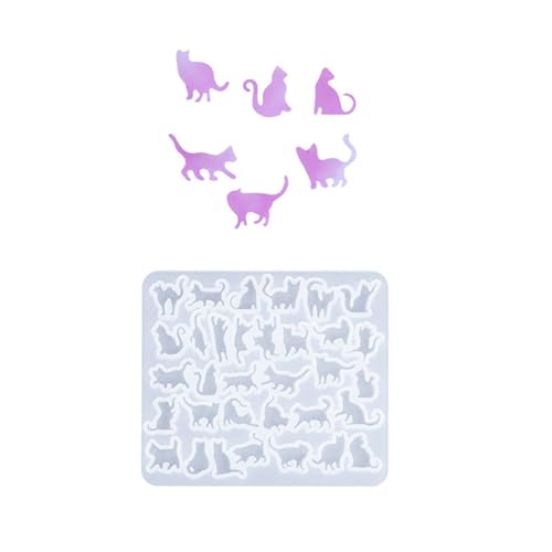 Praktische Hand Craft Personalisierung Ohrringe Dekoration Einfach Zu Verwenden Katzen Silikonformhandwerk Für Enthusiasten Mode Ohrring Set von Haiki