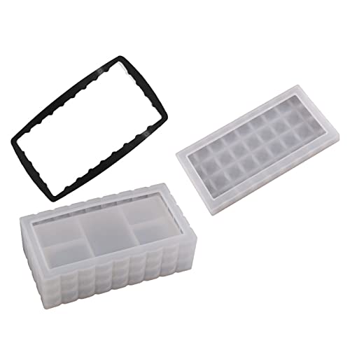 Quadratische rechteckige Behälter, Harzformen, Aufbewahrungsbox, Silikonform für Epoxidharz, Schmuckhalter Quadratische rechteckige Behälter, Harzformen, Aufbewahrungsbox, Silikonform für Epoxidharz, Schmuckhalter von Haiki