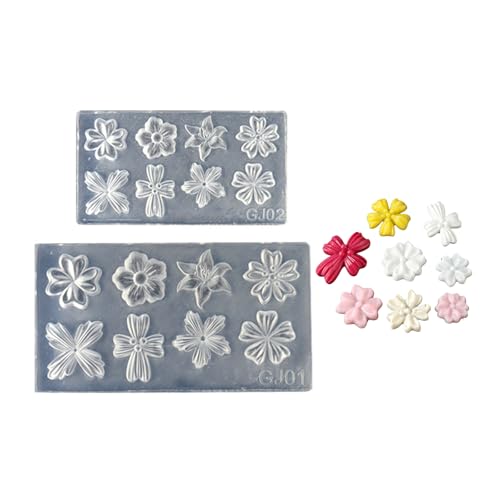 Set Von 2 Blumen Kleine Kunstzubehör Formen Nägel Die Formennägel Verschönern Set Von 2 Blumen Kleine Kunstzubehör Formen Nägel Die Formennägel Verschönern von Haiki