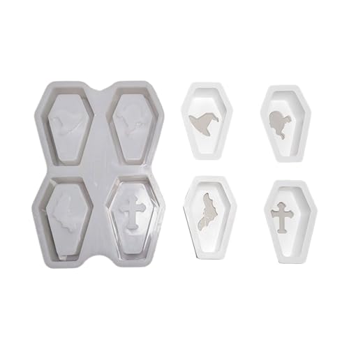 Silikonform mit Halloween-Motiv, geeignet für Dekorationen, Schokolade, Seife, flexible Antihaft-Silikonform Silikonform mit Halloween-Motiv, geeignet für Dekorationen, Schokolade, Seife, flexible Antihaft-Silikonform von Haiki