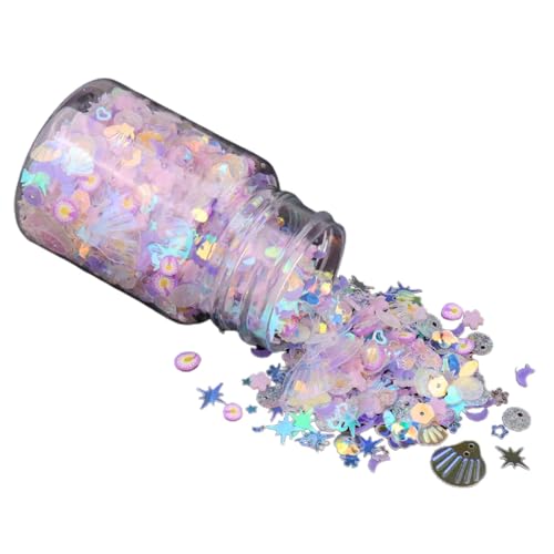 Sparkling Resin Pailletten Für Harzgussnagelkunst Glitzerharzfüller Gemischte Pailletten Nagel Glitzerharzform Sparkling Resin Pailletten Für Harzgussnagelkunst Glitzerharzfüller Gemischte Pailletten Nagel Glitzerharzform von Haiki