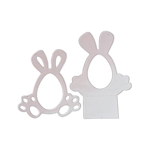 Stanzschablonen für Scrapbooking, Haseneier, Karbonstahl, Stanzformen für Scrapbooking, Kartenherstellung von Haiki