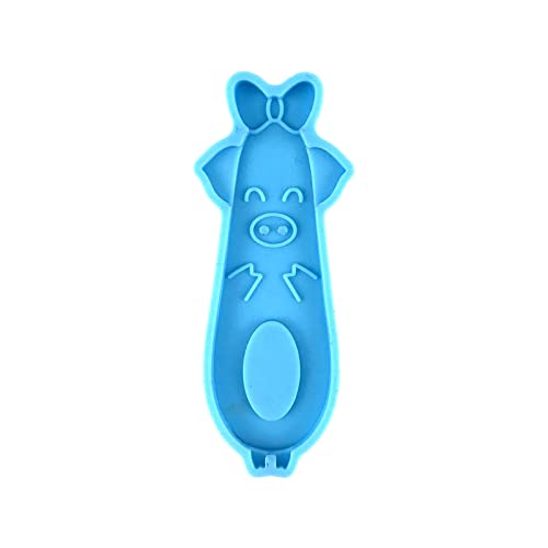 Verschiedene Tierische Haarstiftform Silikon Epoxid Barrette Schimmelpilz Achate Kristallform Epoxidharz Jewlery Crafting Form von Haiki